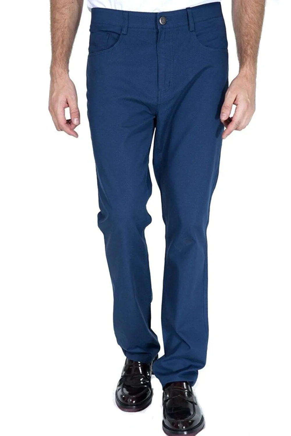 Adam Baker Men's Slim Fit Stretch Luxury Dress Pants - Colors