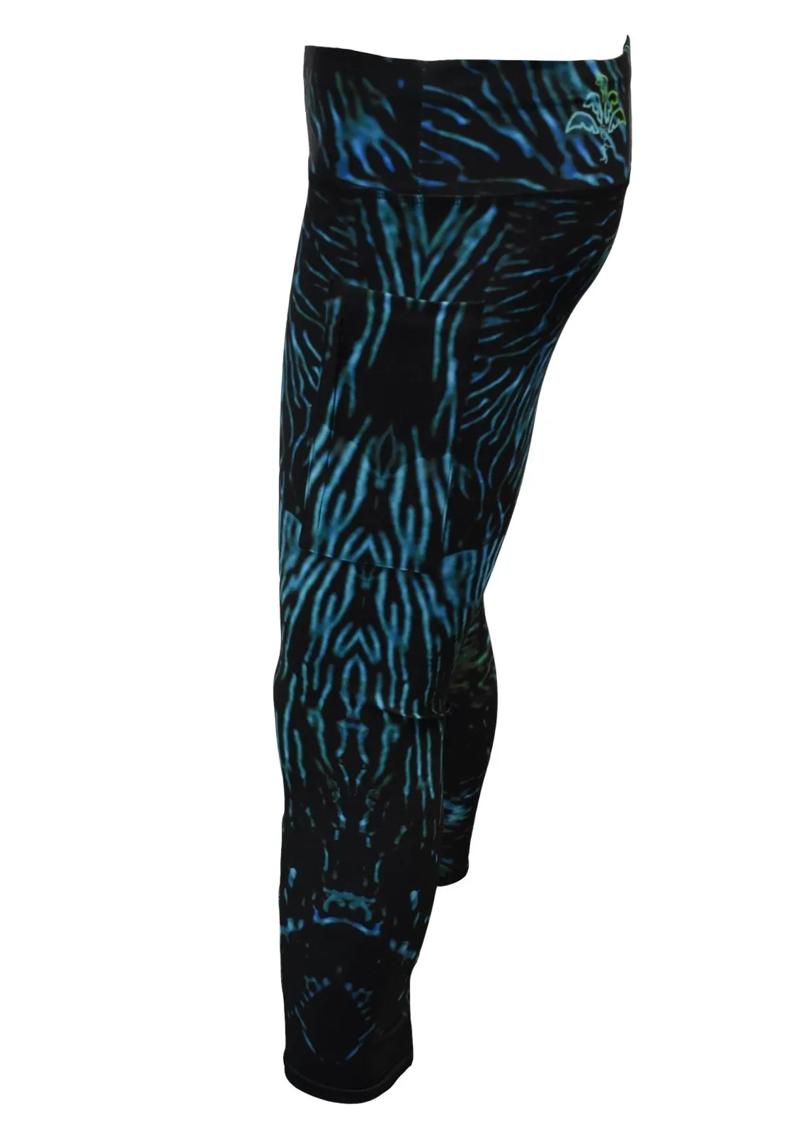 Adult UV Protective Fishing Leggings Tights Skins - Deep Sea