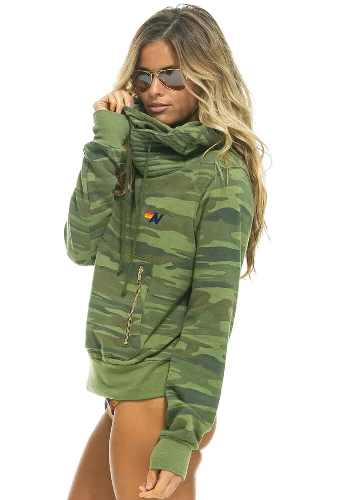 Aviator Nation Ninja Pullover Hoodie in Camo