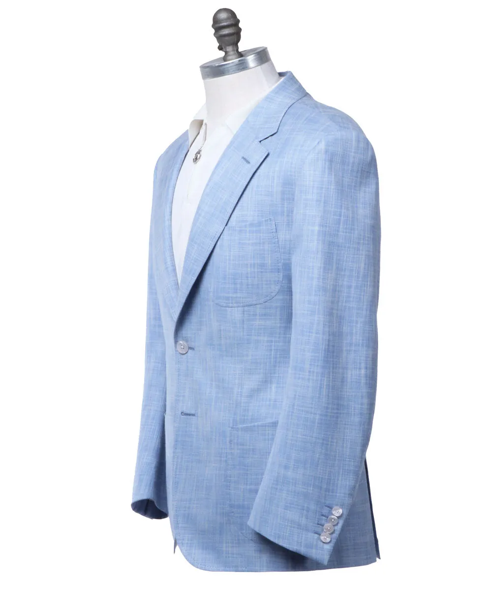 Baby Blue Two Button Sportcoat