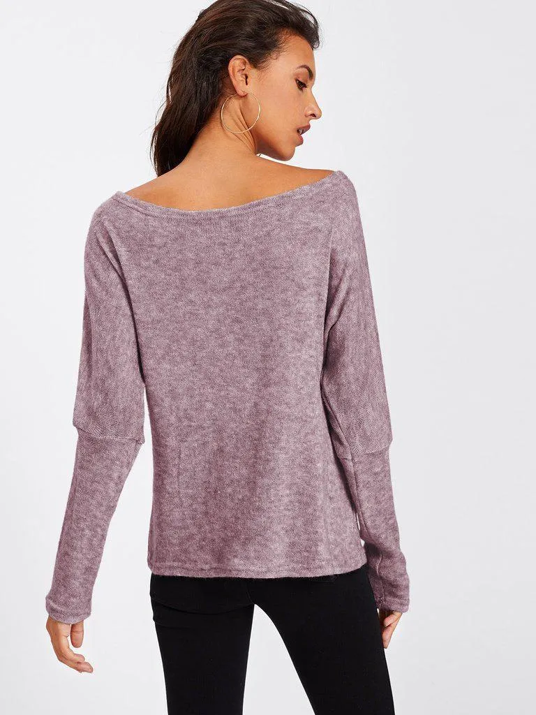 Batwing Sleeve Sweater