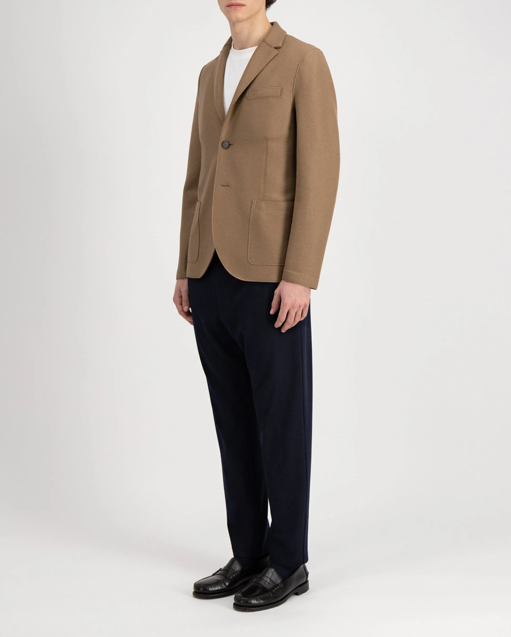 BLAZER LIGHT PRESSED WOOL / BEIGE