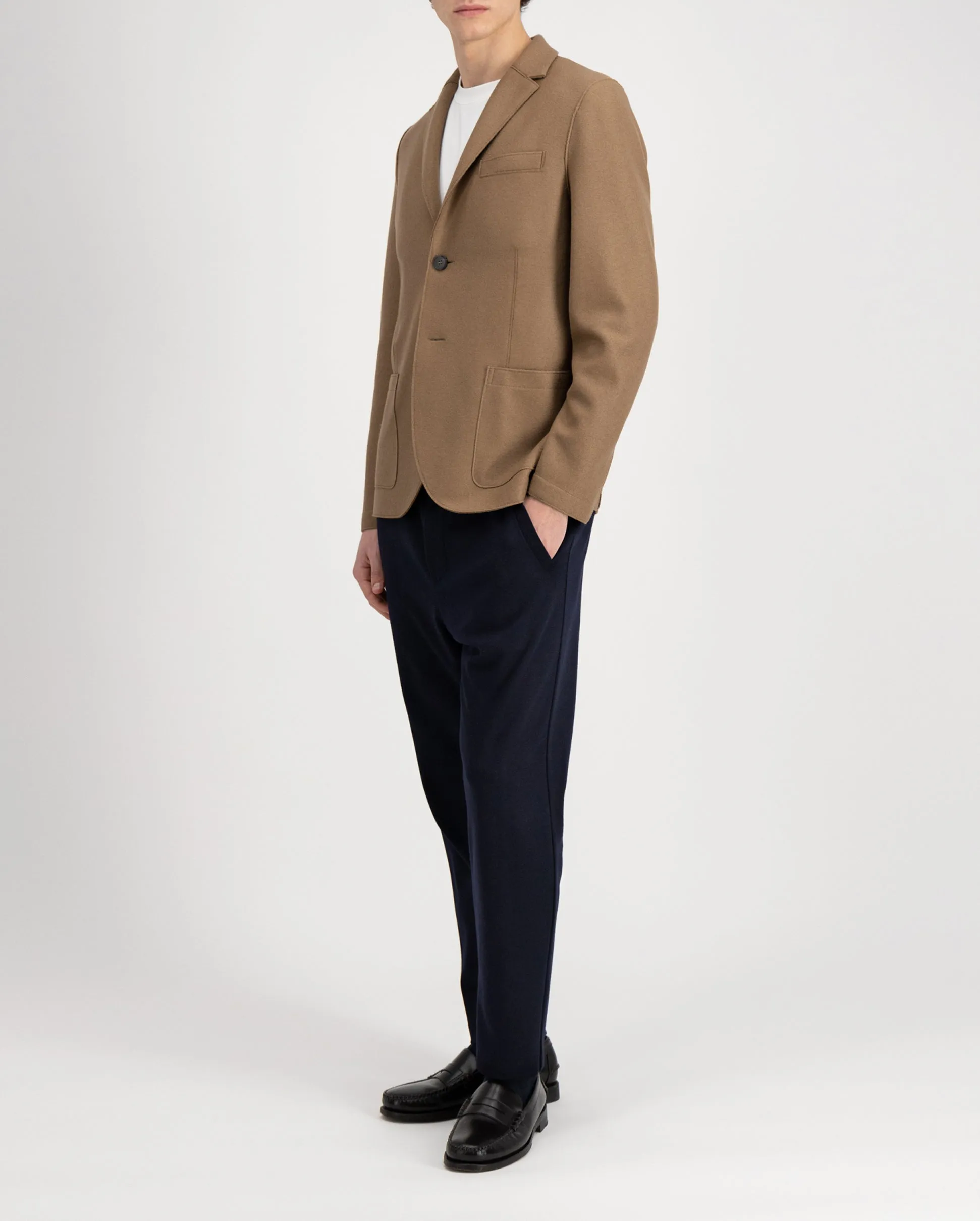 BLAZER LIGHT PRESSED WOOL / BEIGE