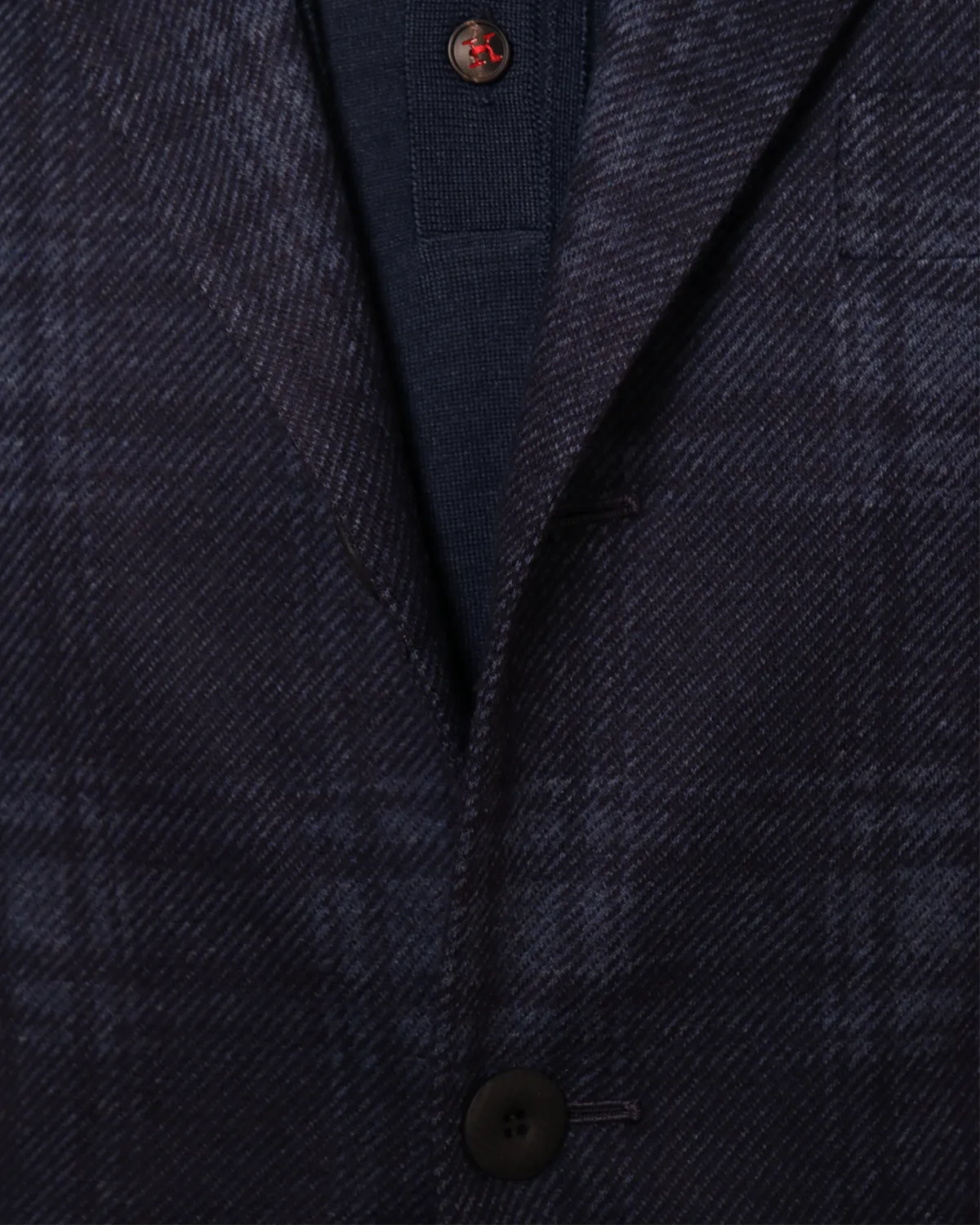 Blue and Light Blue Plaid Sportcoat