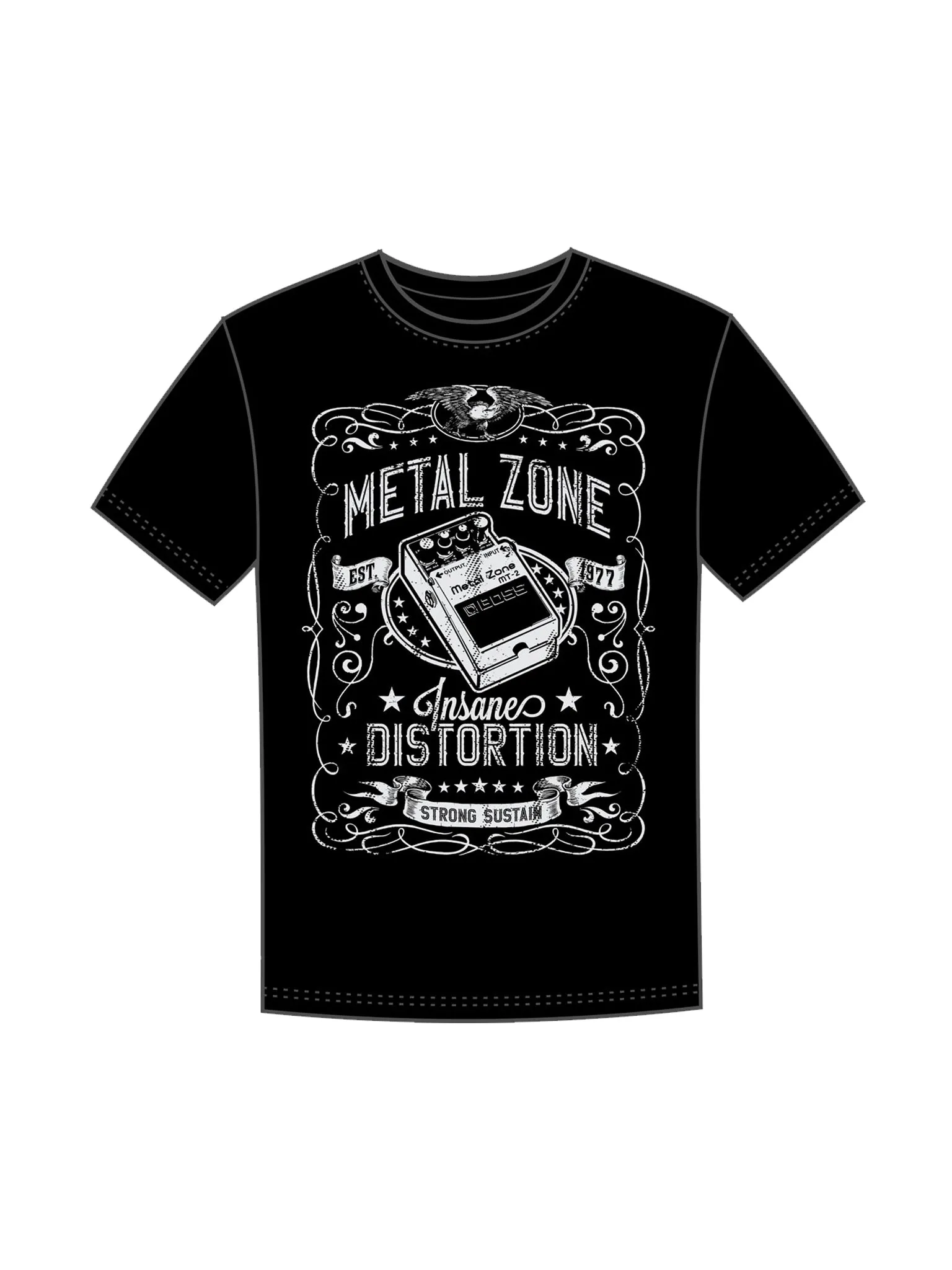 Boss MT2 Metal Zone T-Shirt, XXL