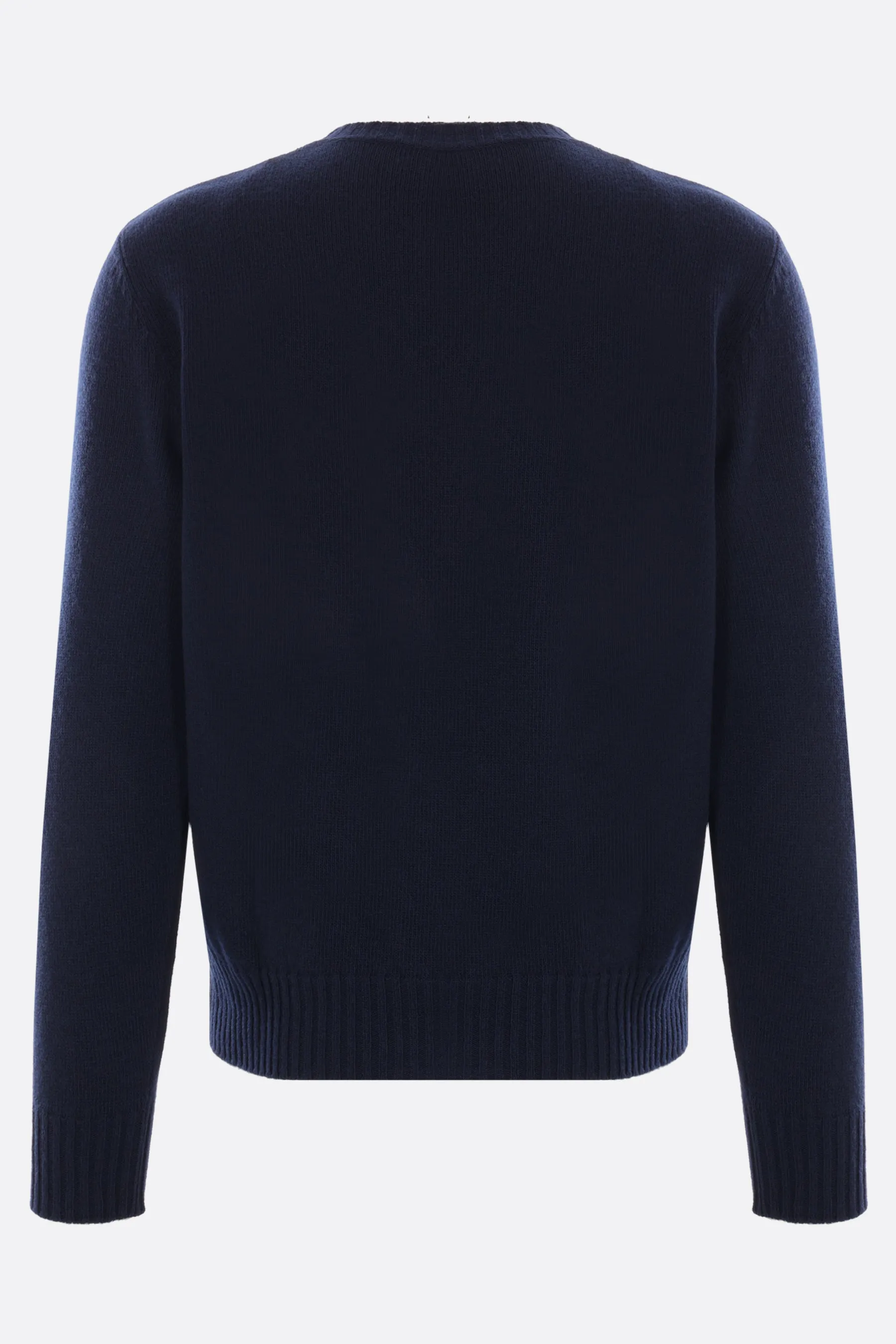 Chez Embroidered Wool Sweater