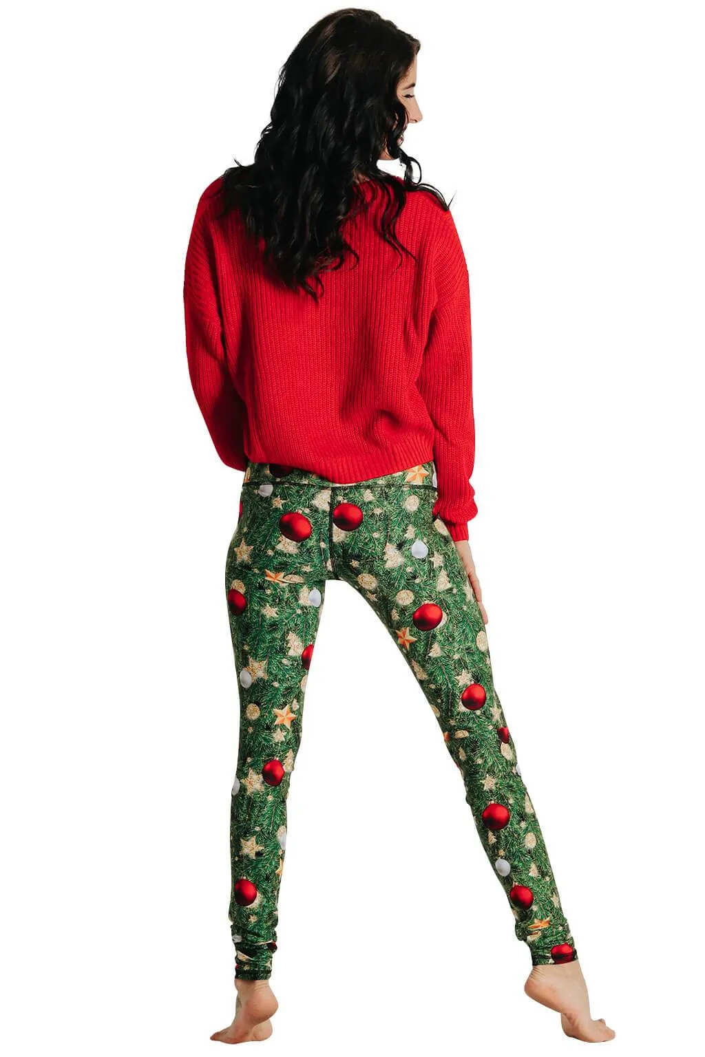 Christmas Story Printed Yoga Leggings