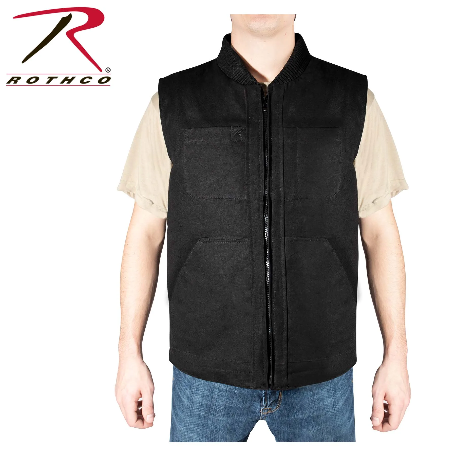 Concealed Carry Backwoods Canvas Vest