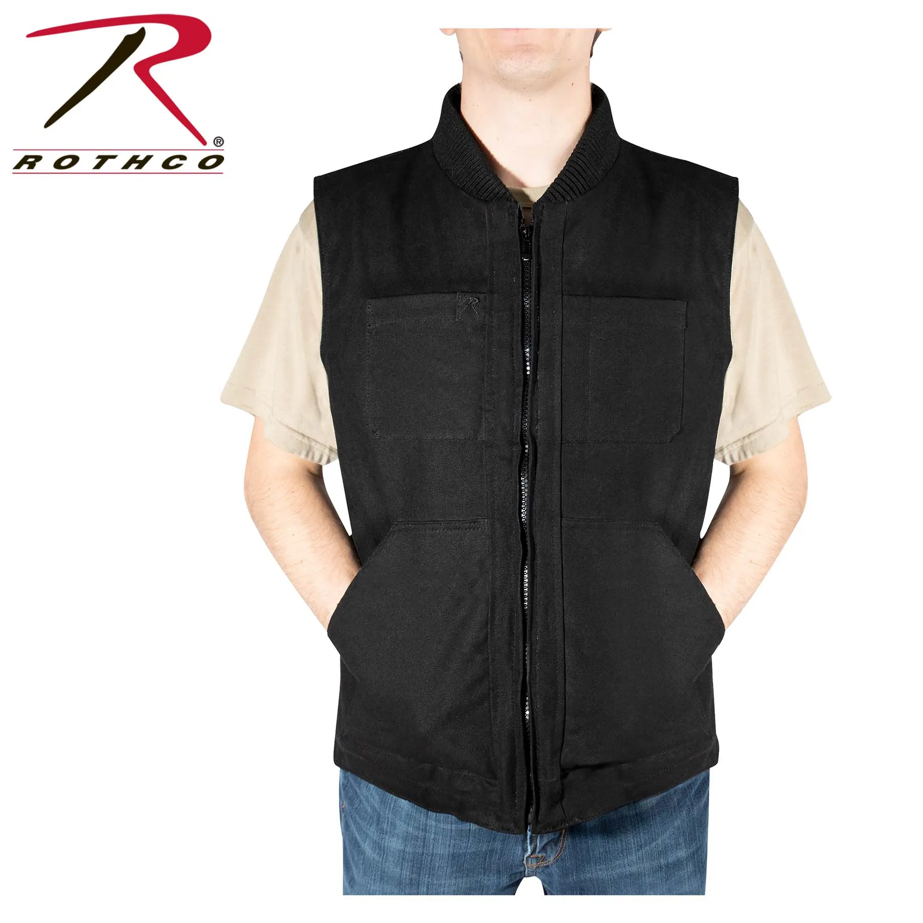 Concealed Carry Backwoods Canvas Vest