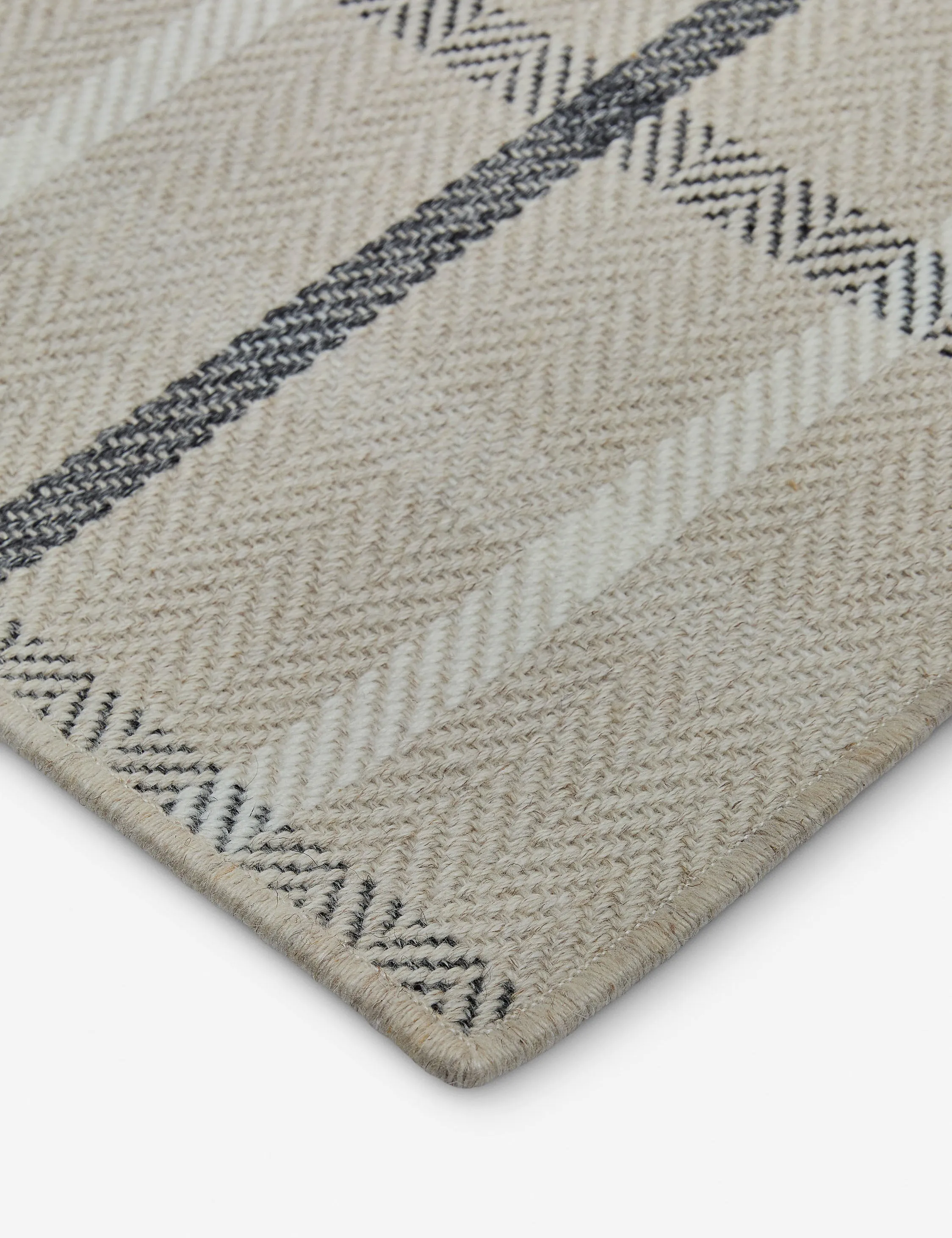 Custom Amsing Flatweave Wool Rug, Toasted Coconut