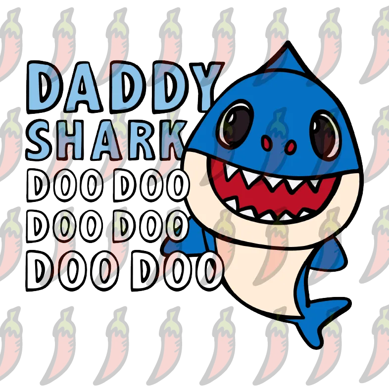 Daddy Shark 🦈 - Unisex Hoodie