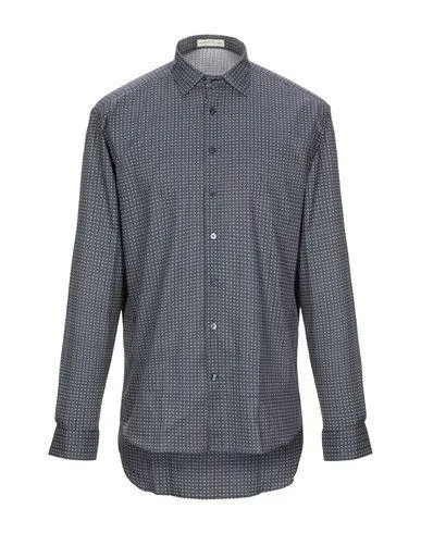 Etro Man Shirt Dark blue 16 inches-neck