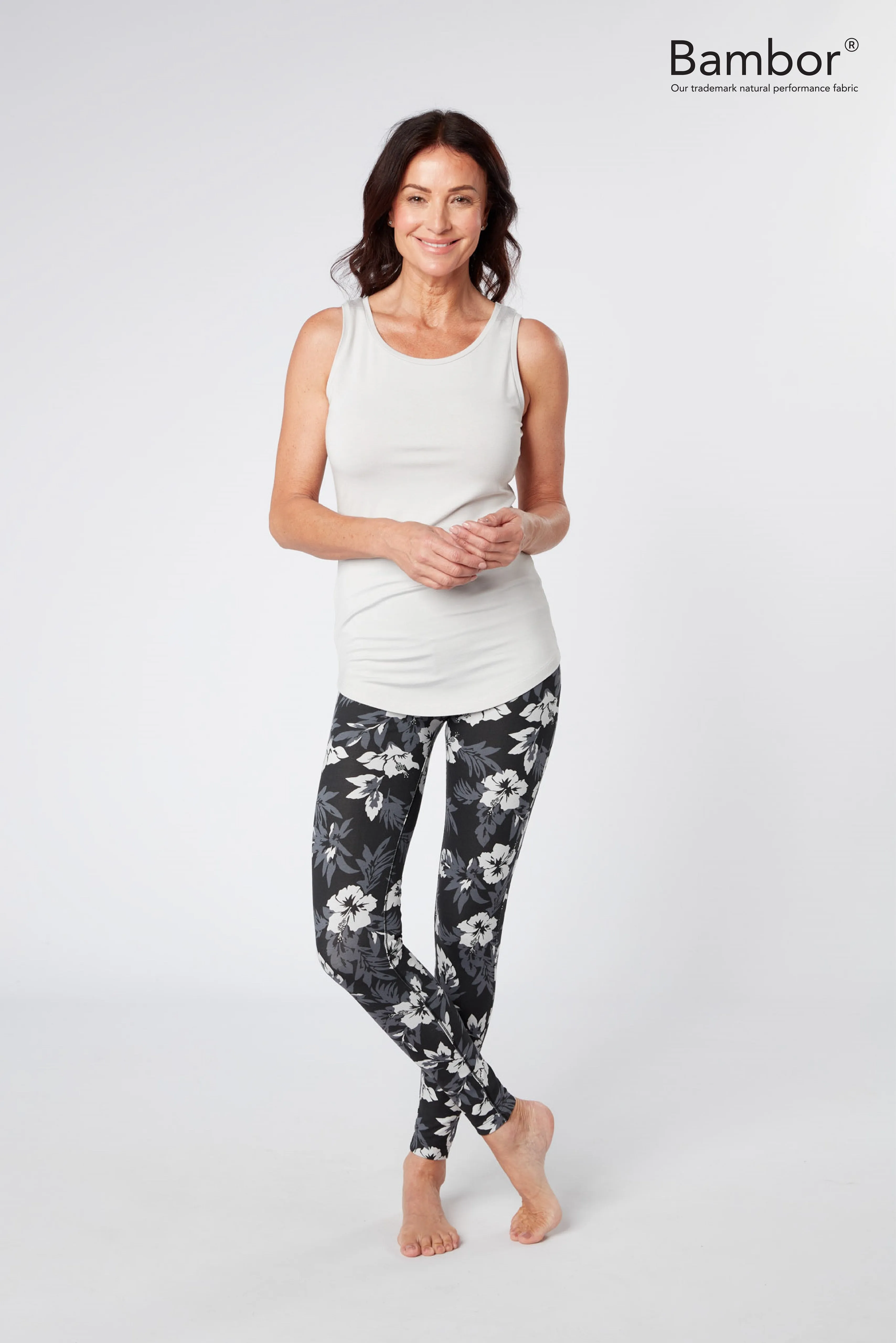 Flow with it Leggings - Flower print