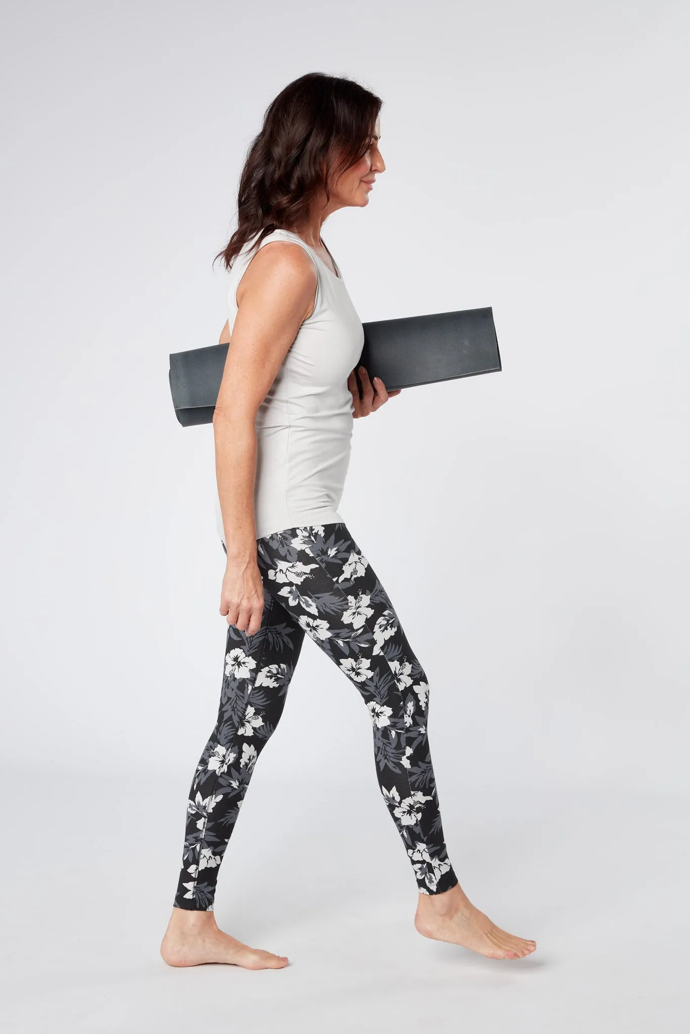 Flow with it Leggings - Flower print