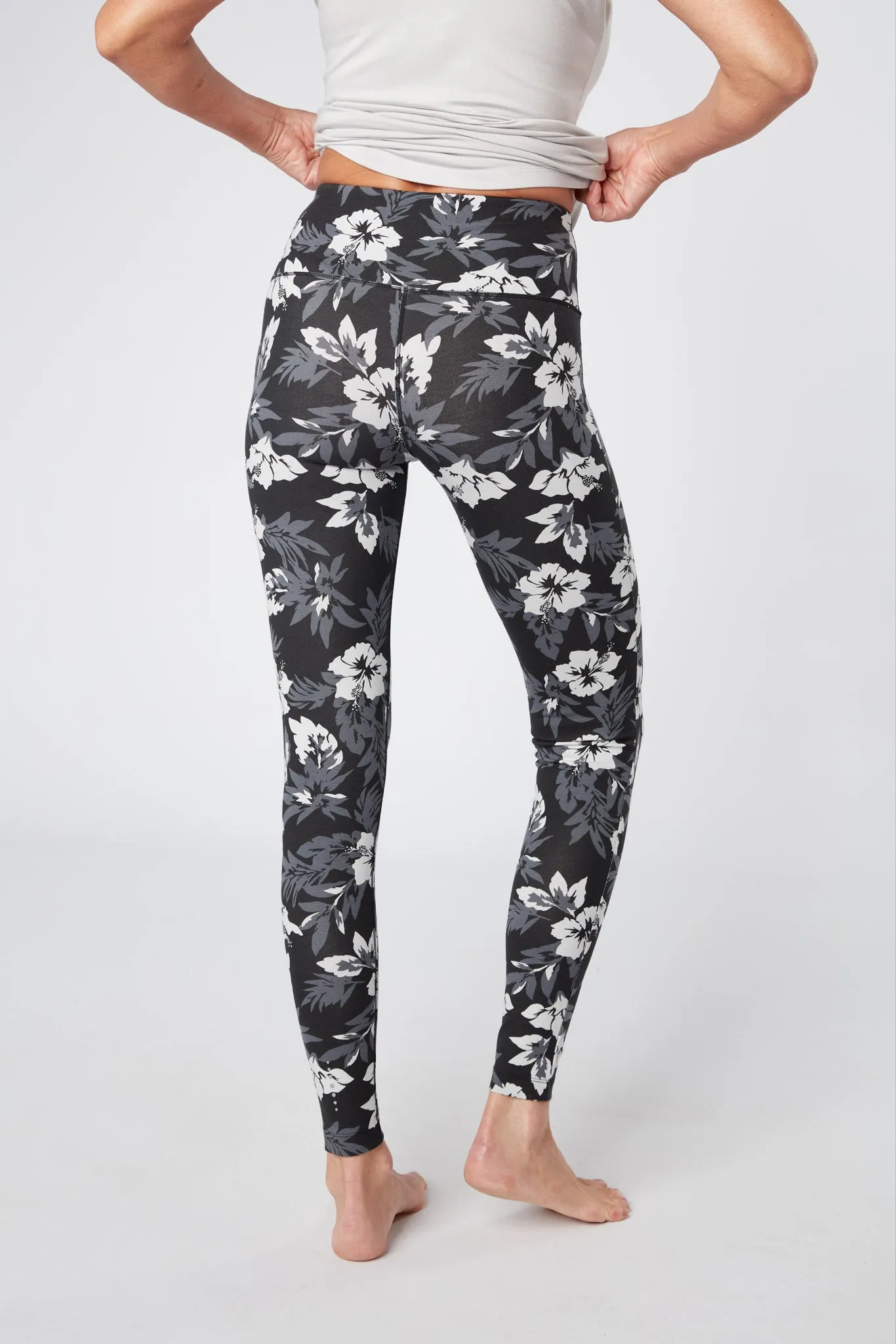 Flow with it Leggings - Flower print