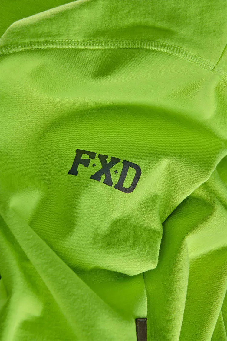 FXD Workwear Bonded Membrane Fleece Hoodie (WF1) HIVIS