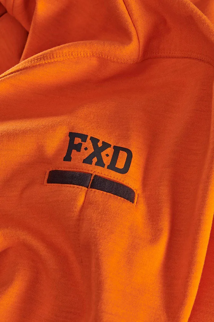 FXD Workwear Bonded Membrane Fleece Hoodie (WF1) HIVIS