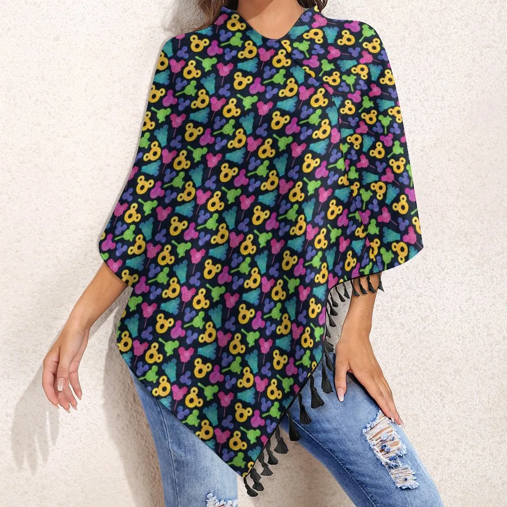 Glitter Park Snacks Tassel Cape