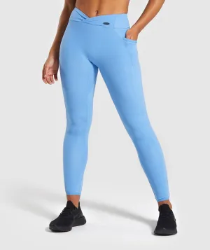 Gymshark Poise Leggings - Blue