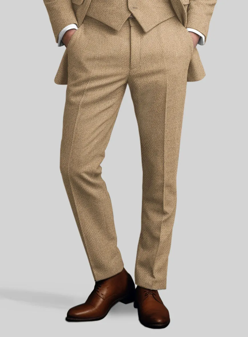 Highlander Sahara Beige Tweed Suit