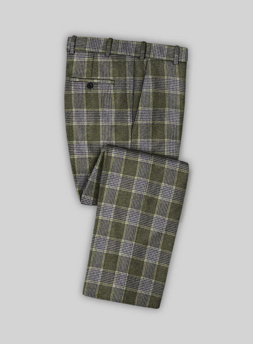 Italian Fabrizio Check Tweed Suit