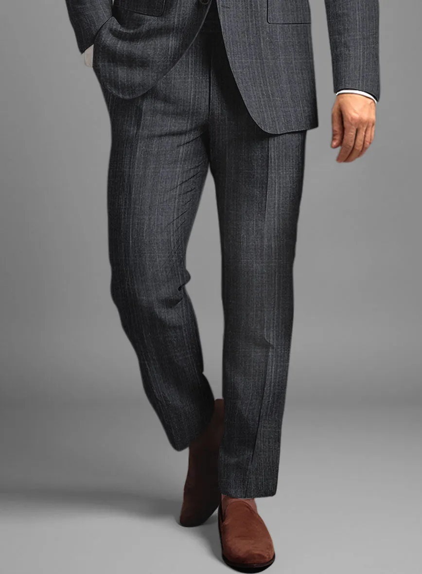 Italian Linen Twilight Dark Blue Suit