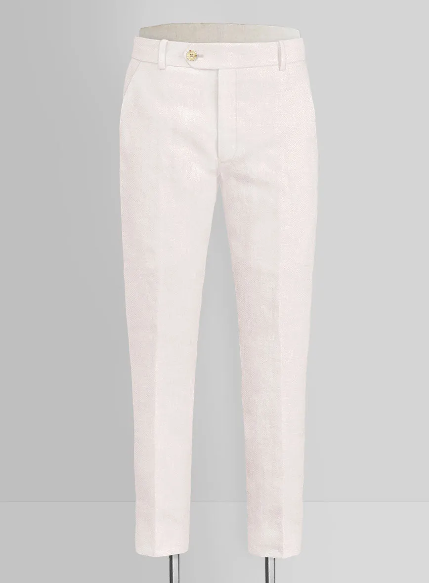 Italian Prato Light Pink Linen Suit