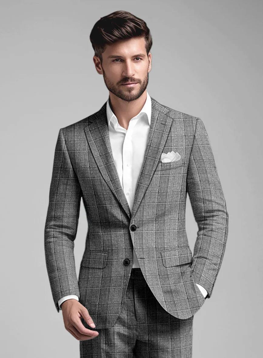 Italian Wool Linen Eladio Suit