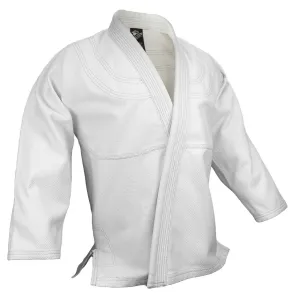 Jiu Jitsu Jacket, Single Weave, White