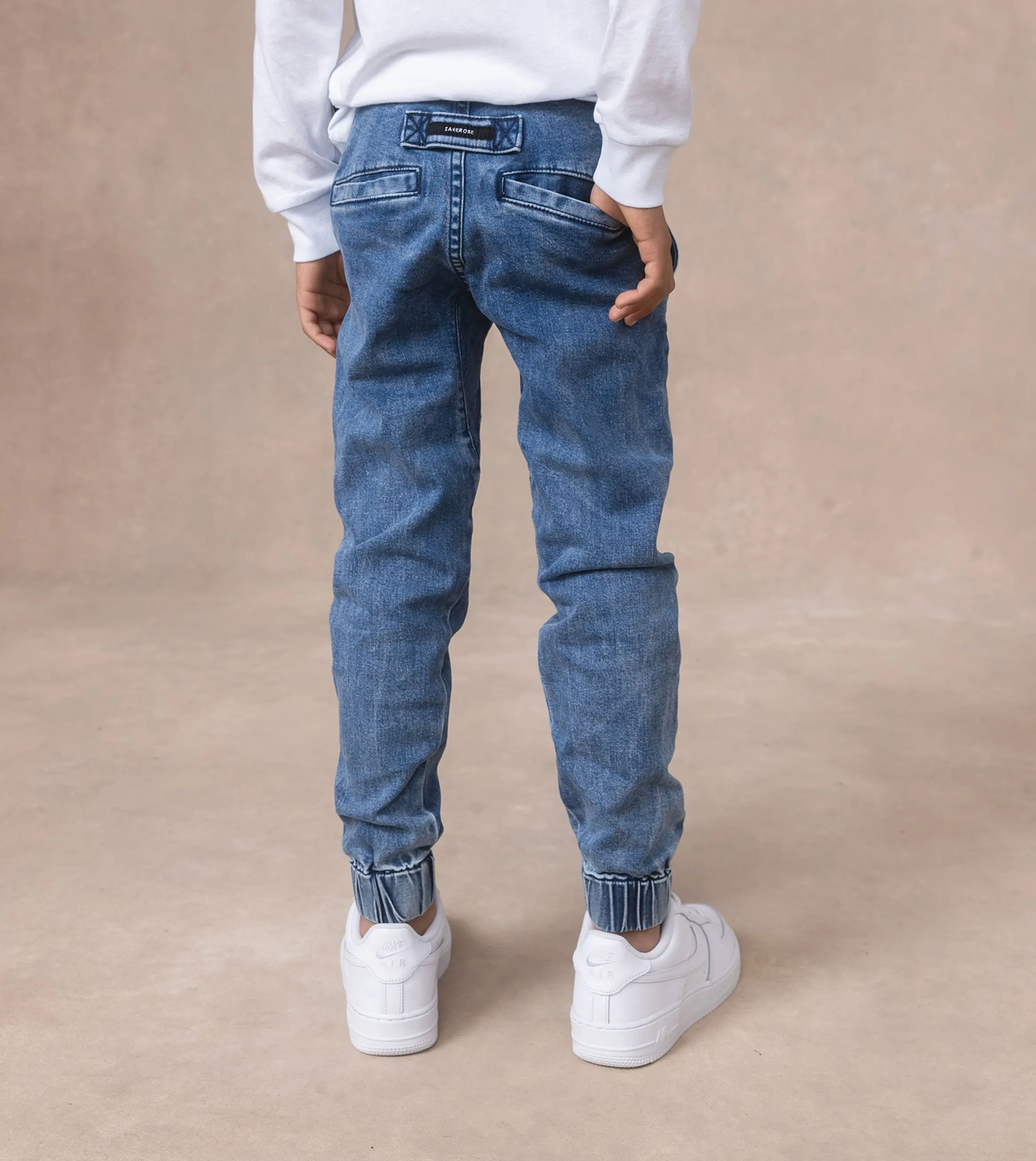 Kids Smallshot Denim Jogger Essential Blue