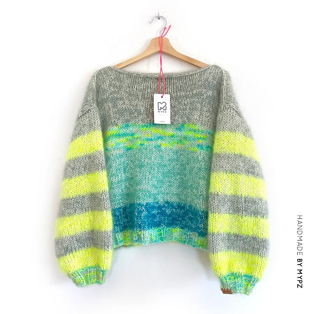 Knitting Kit – MYPZ Wool/Mohair Pullover SLAM! No9 (ENG-NL)