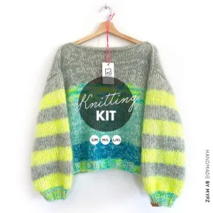 Knitting Kit – MYPZ Wool/Mohair Pullover SLAM! No9 (ENG-NL)