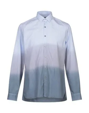 Lanvin Man Shirt Sky blue 16 inches-neck