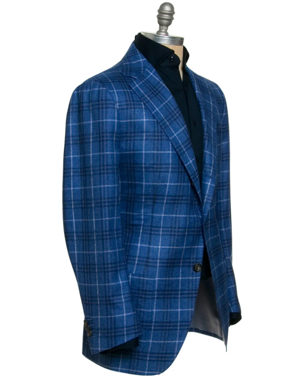 Light Blue Plaid Sportcoat