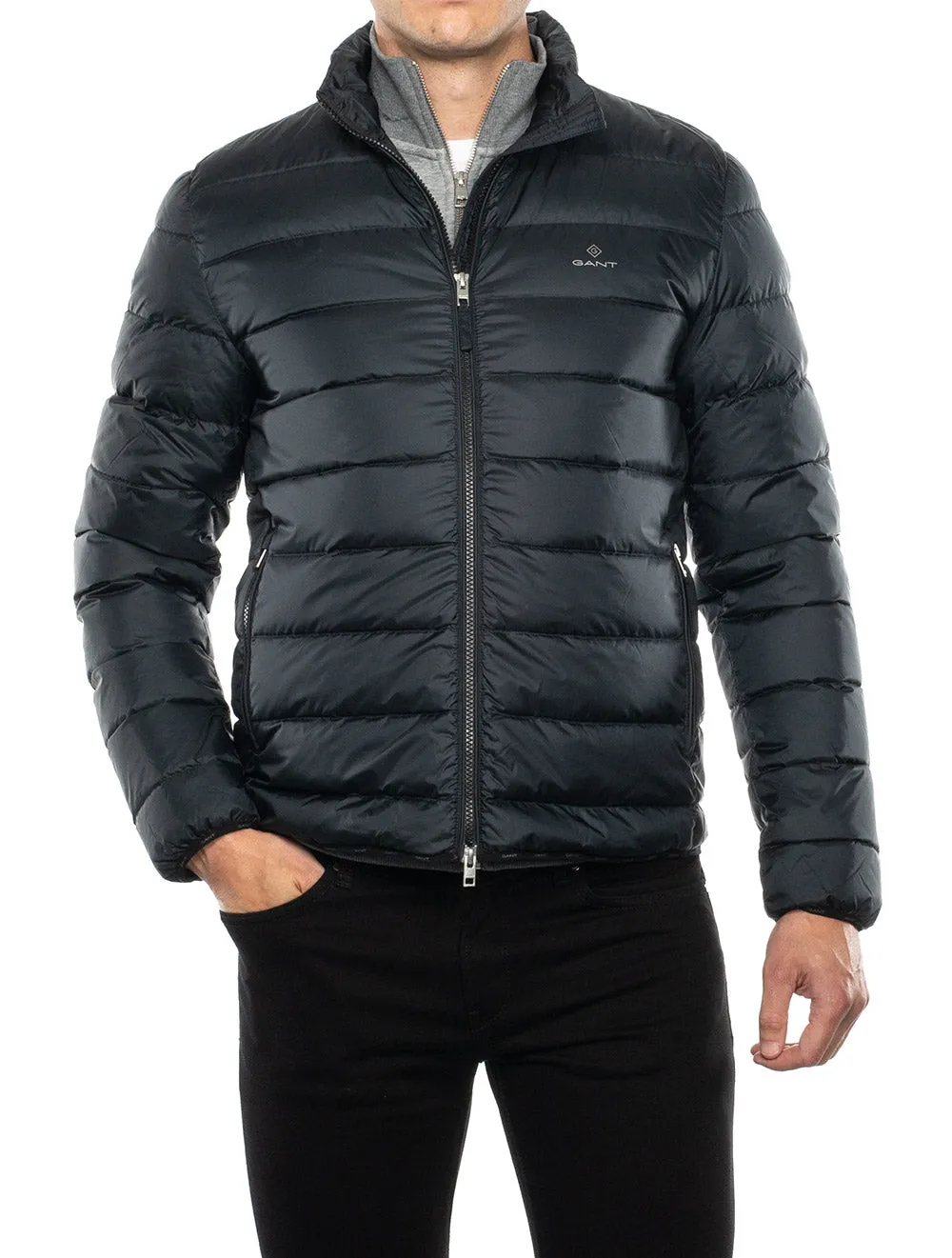 Light Down Jacket-Black