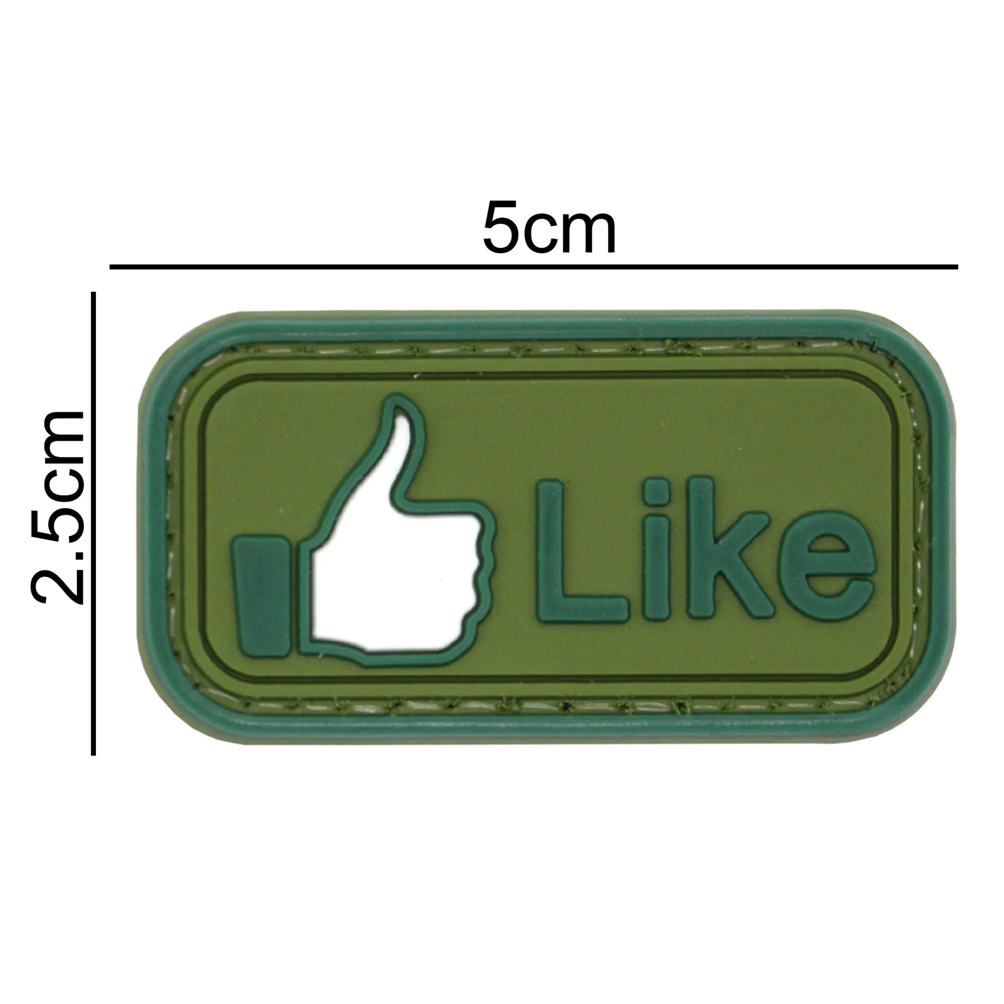 Like Button Thumbs Up Patch Green