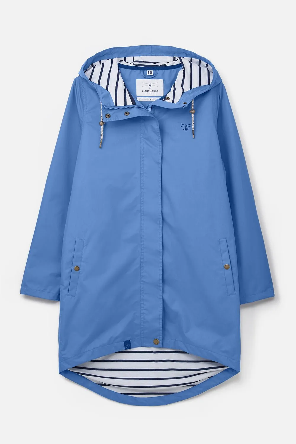 Long Beachcomber Jacket -  Marine Blue