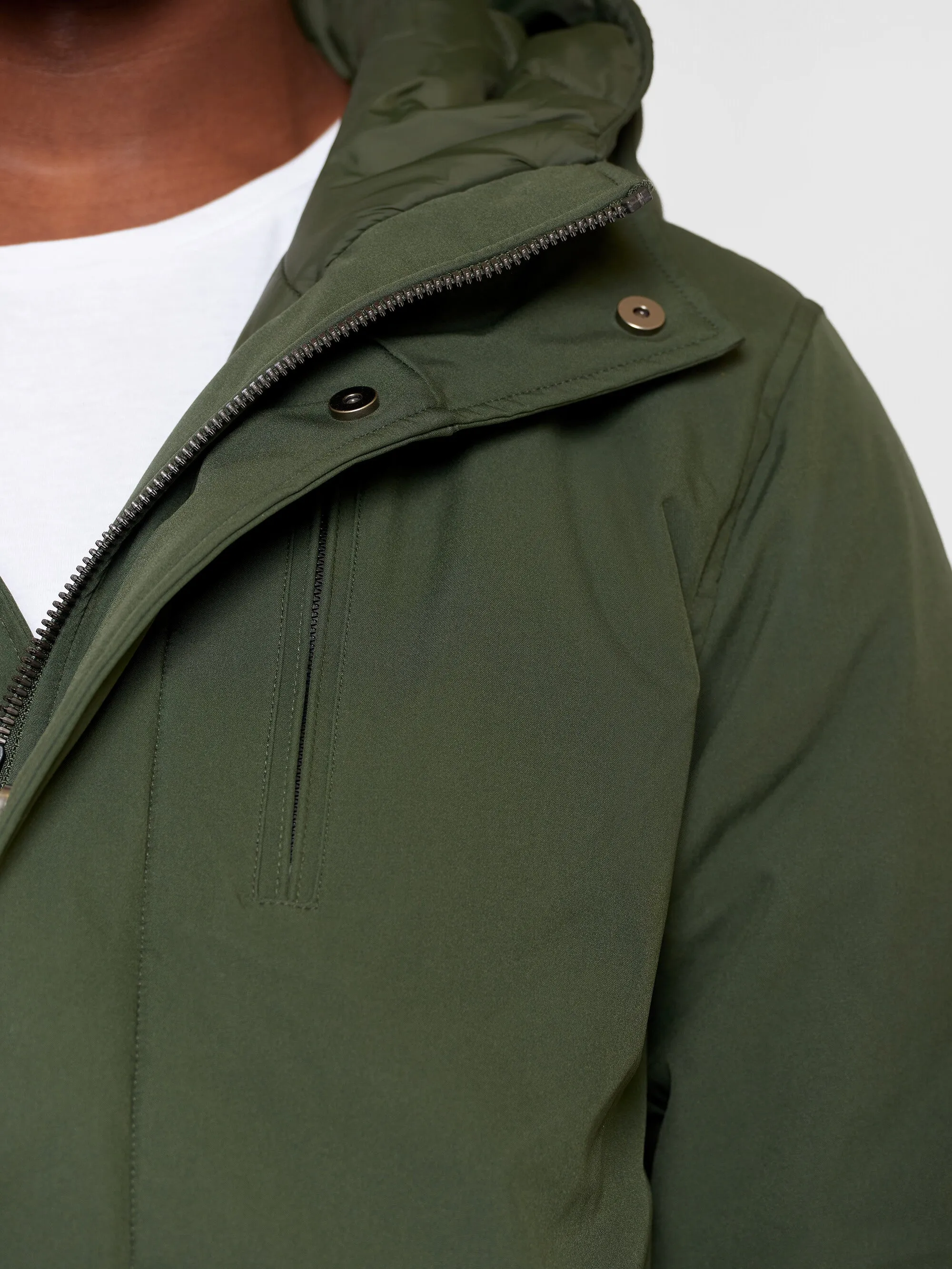 Long soft shell jacket CLIMATE SHELL™ - Forrest Night