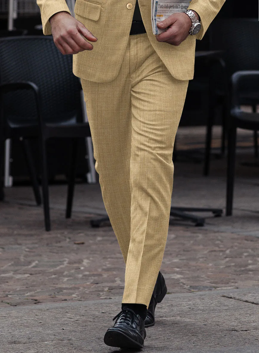 Loro Piana Francesca Wool Silk Linen Pants