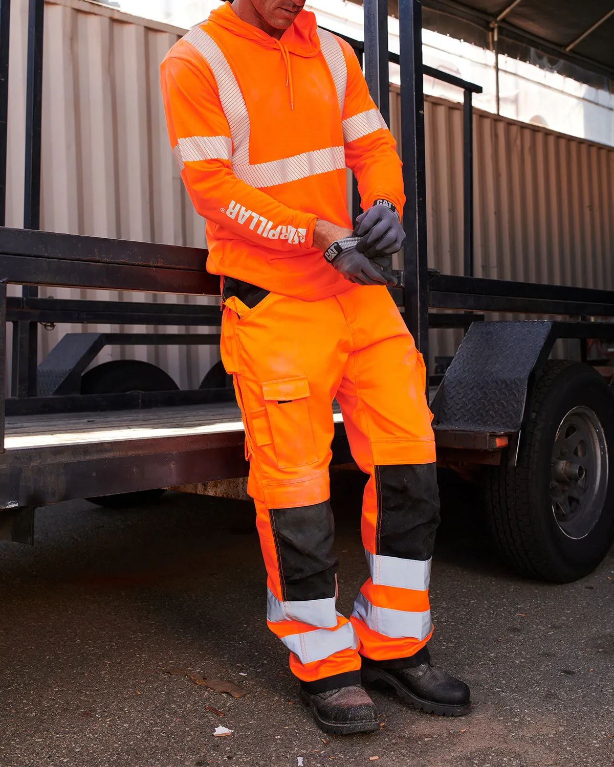 MEN'S HI-VIS TRADEMARK WORK PANTS