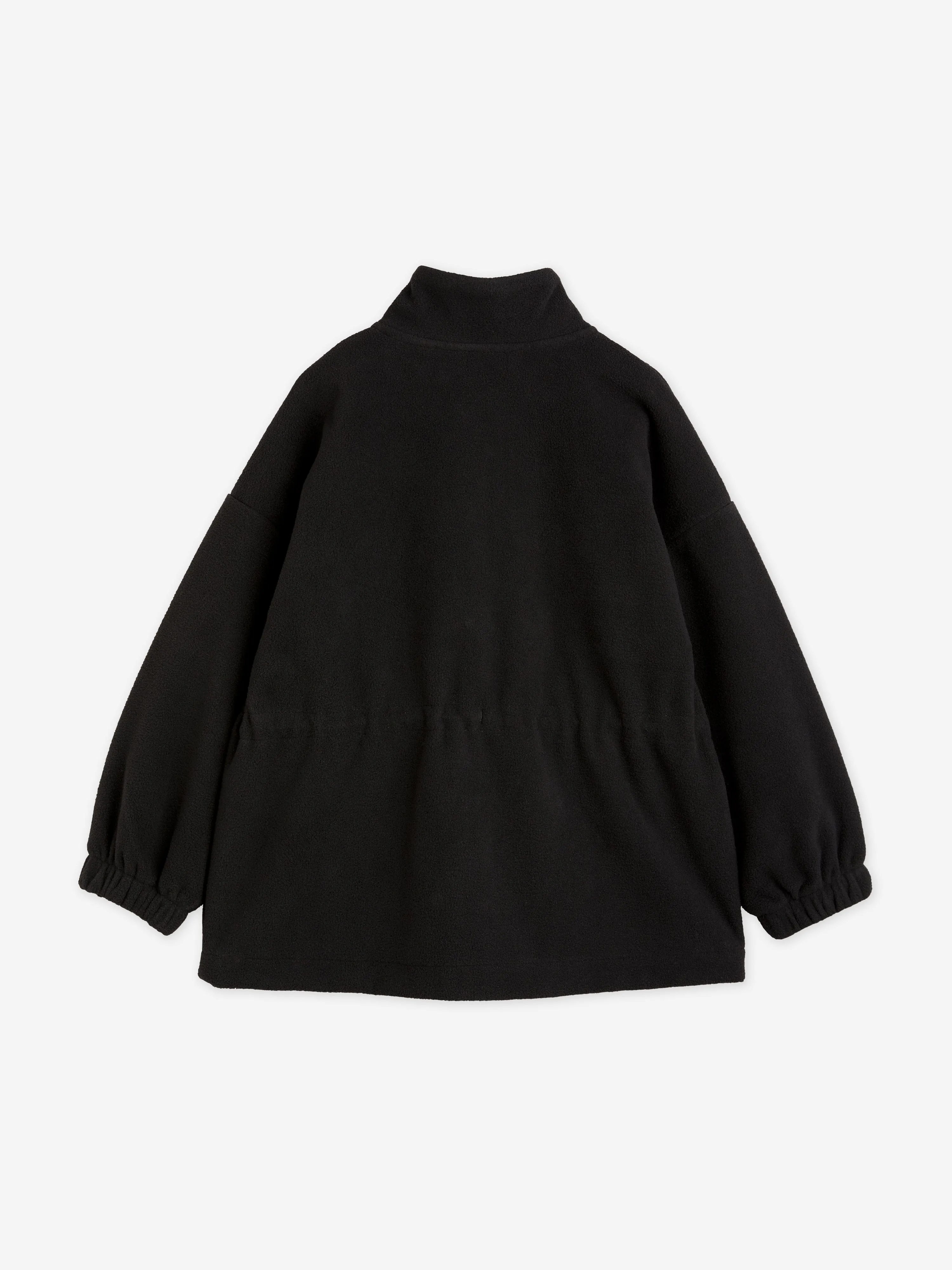 Mini Rodini Kids Wind Fleece Jacket in Black