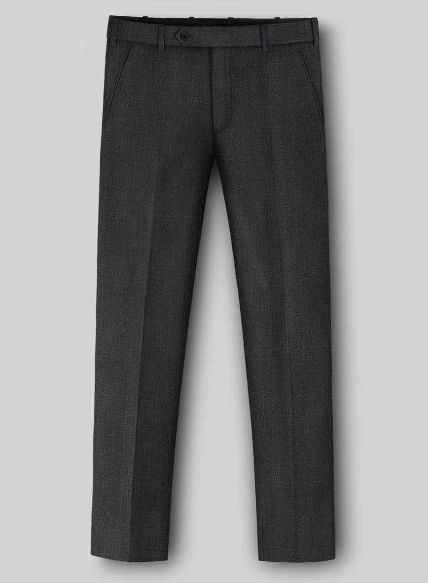 Napolean Abelino Stripe Gray Wool Suit