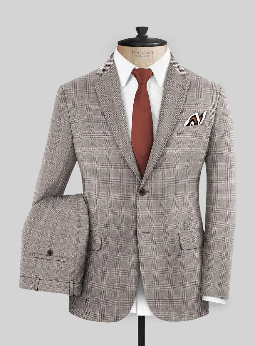 Napolean Brown Glen Suit