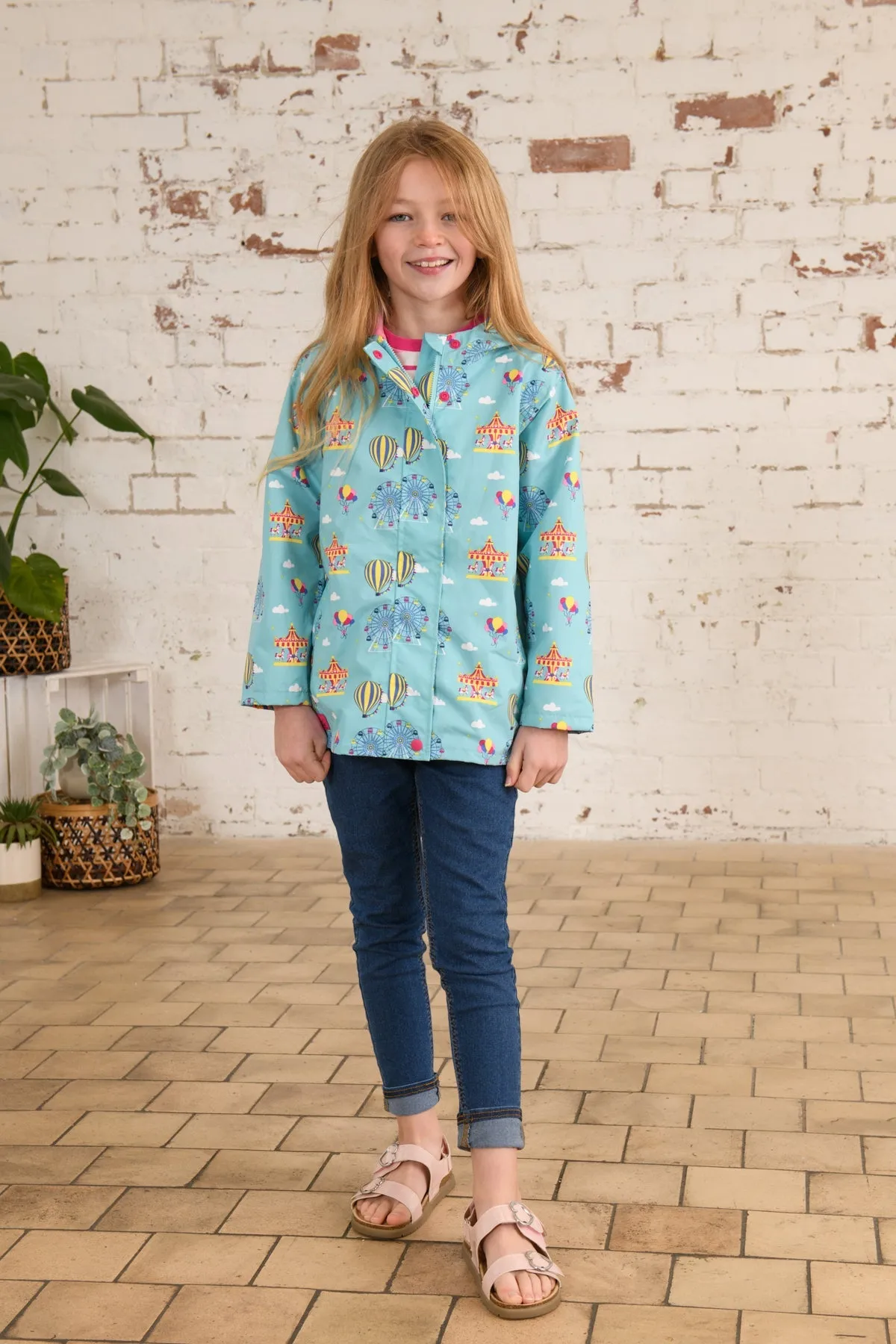 Olivia Jacket - Carnival Print