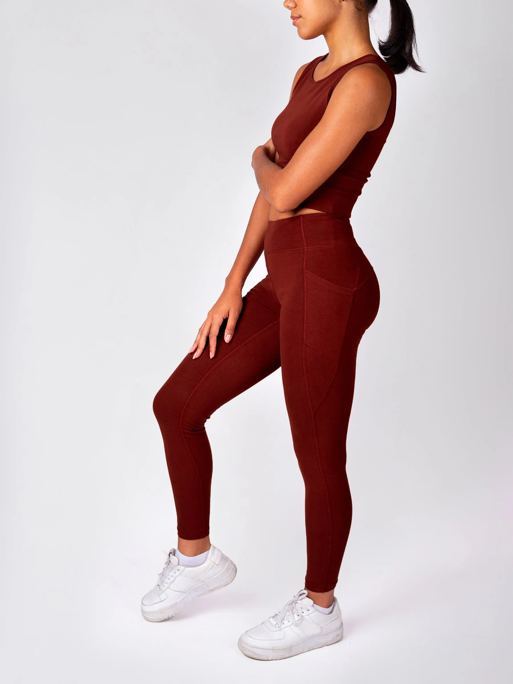 PlantTec™ Leggings | Redwood