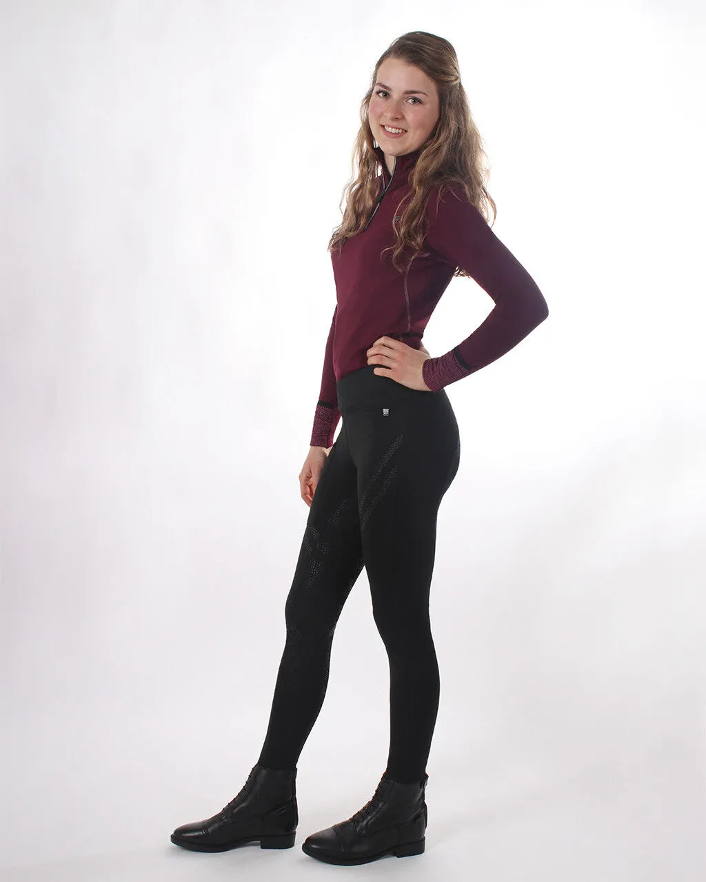 QHP Raquel pull-on, anti-slip full seat breeches