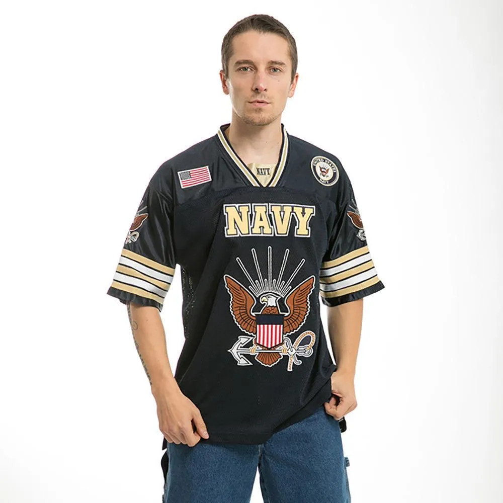 Rapid Dominance Military Football Jersey Navy Air Force Army Marines T Shirts