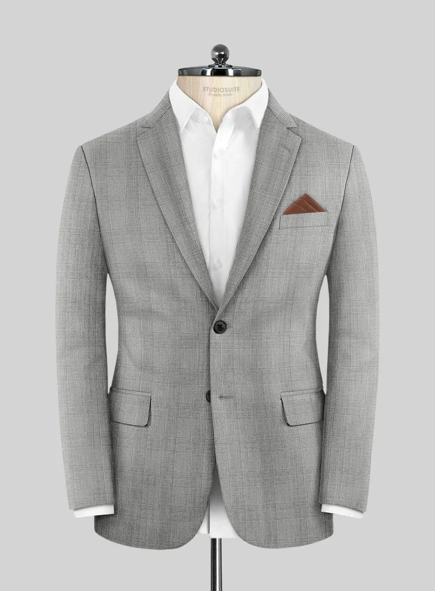 Reda Cashmere BW Prince Of Wales Wool Suit