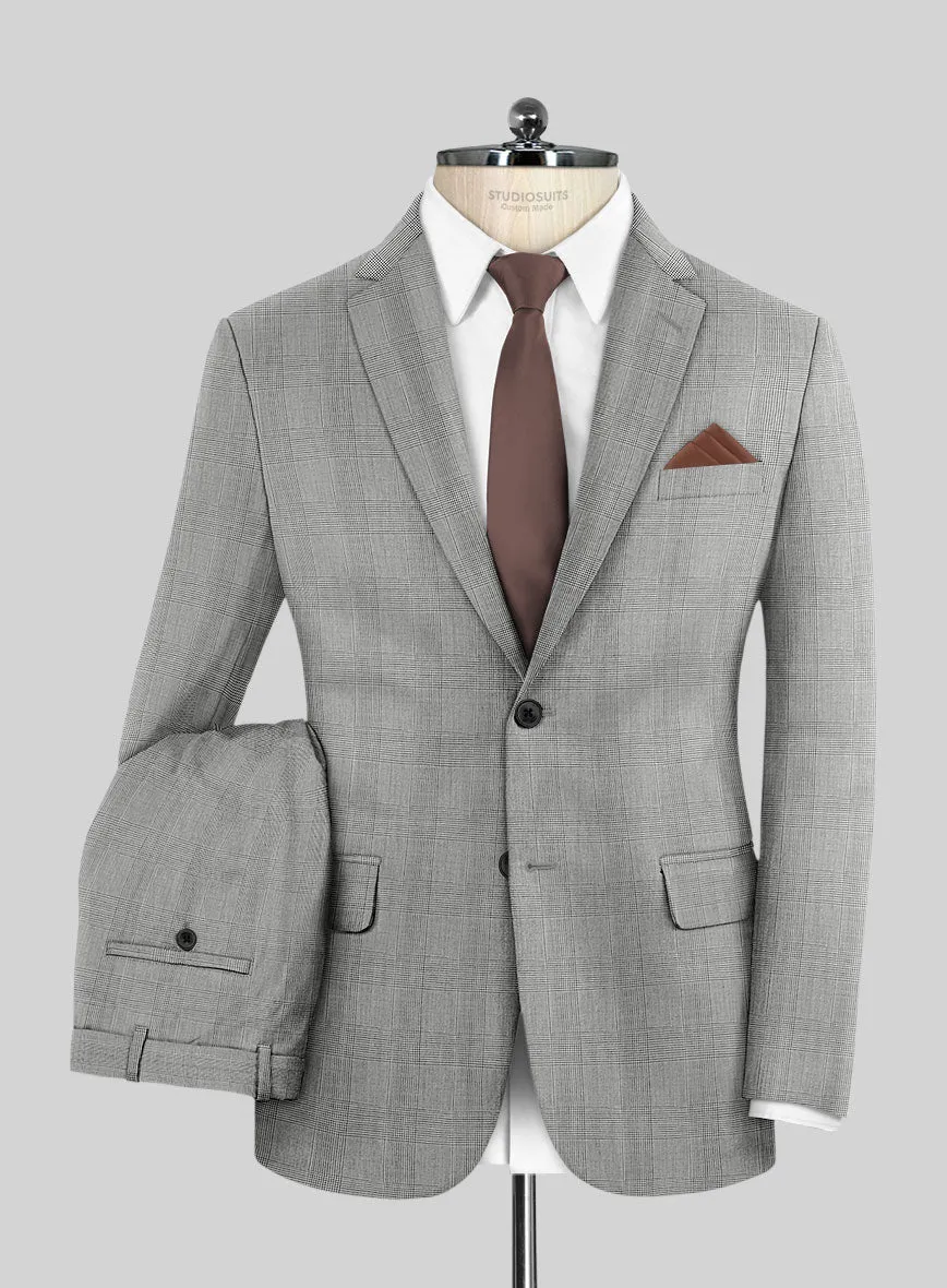 Reda Cashmere BW Prince Of Wales Wool Suit