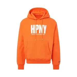 Regular HPNY Hoodie in Orange/White